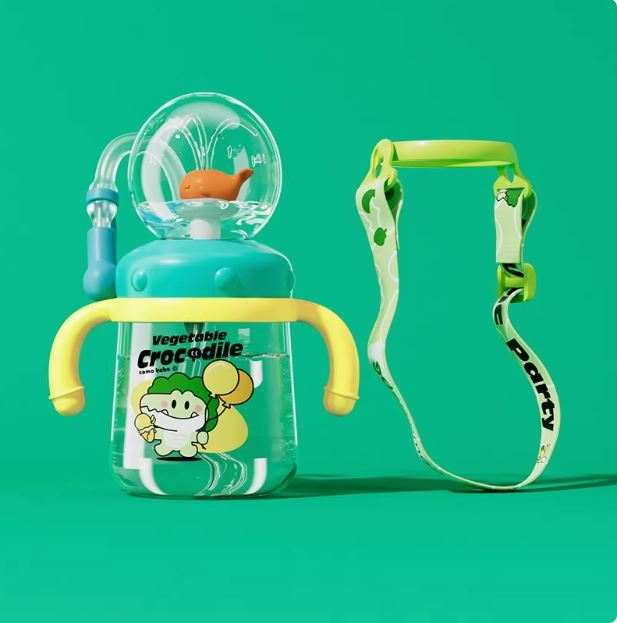 Whale Diving Fountain Cup