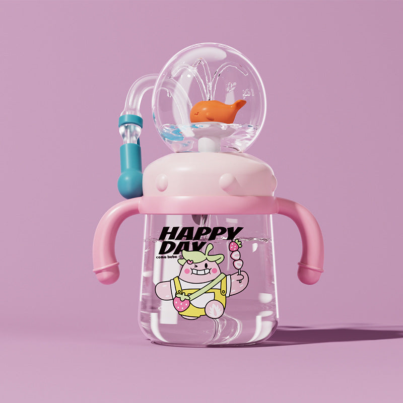 Whale Diving Fountain Cup